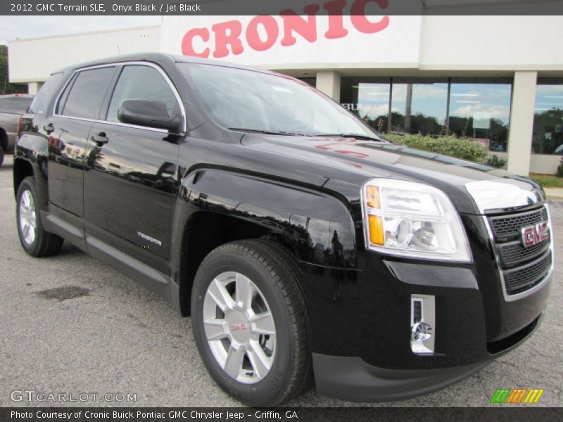 Onyx Black / Jet Black 2012 GMC Terrain SLE