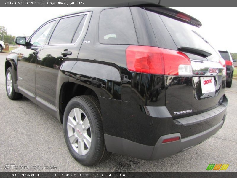 Onyx Black / Jet Black 2012 GMC Terrain SLE