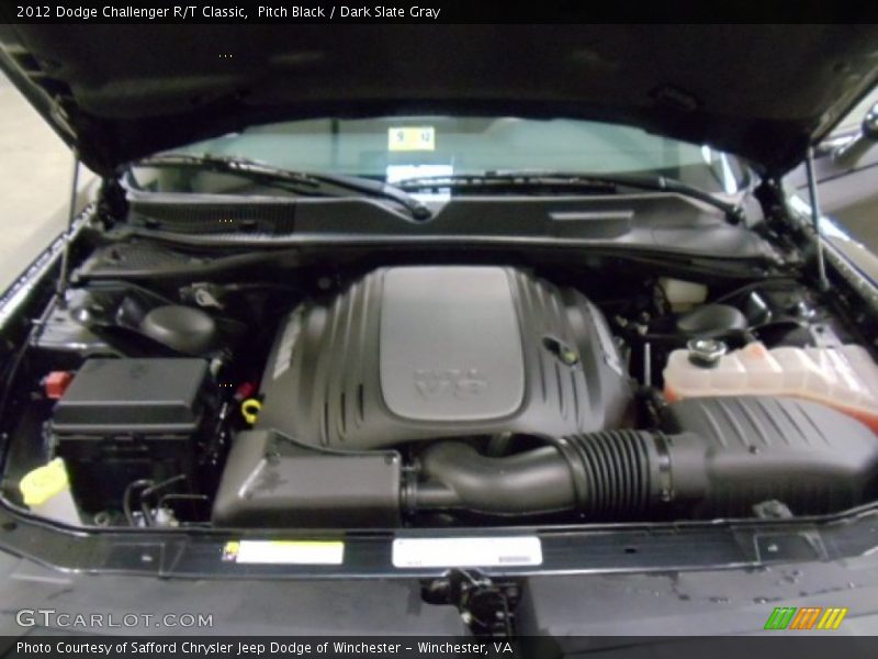  2012 Challenger R/T Classic Engine - 5.7 Liter HEMI OHV 16-Valve MDS V8