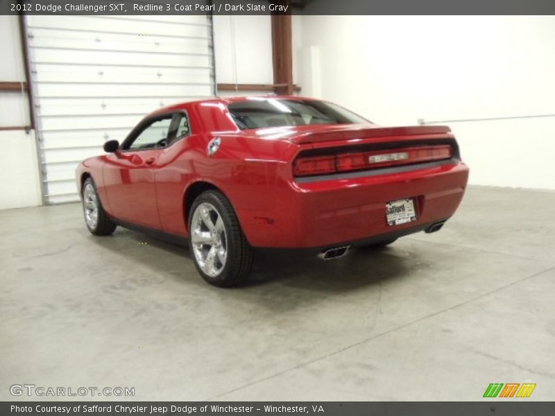 Redline 3 Coat Pearl / Dark Slate Gray 2012 Dodge Challenger SXT