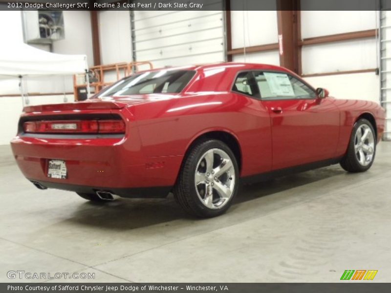 Redline 3 Coat Pearl / Dark Slate Gray 2012 Dodge Challenger SXT