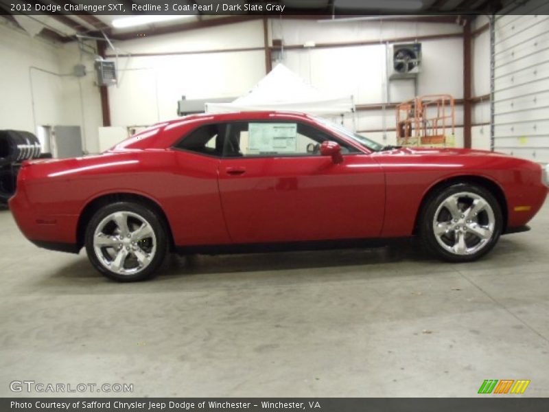 Redline 3 Coat Pearl / Dark Slate Gray 2012 Dodge Challenger SXT