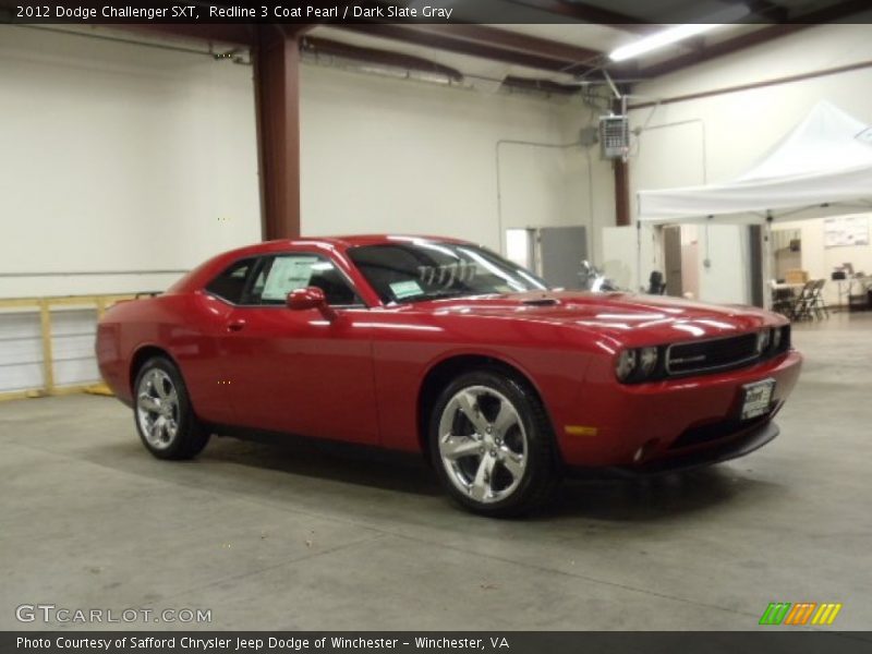Redline 3 Coat Pearl / Dark Slate Gray 2012 Dodge Challenger SXT