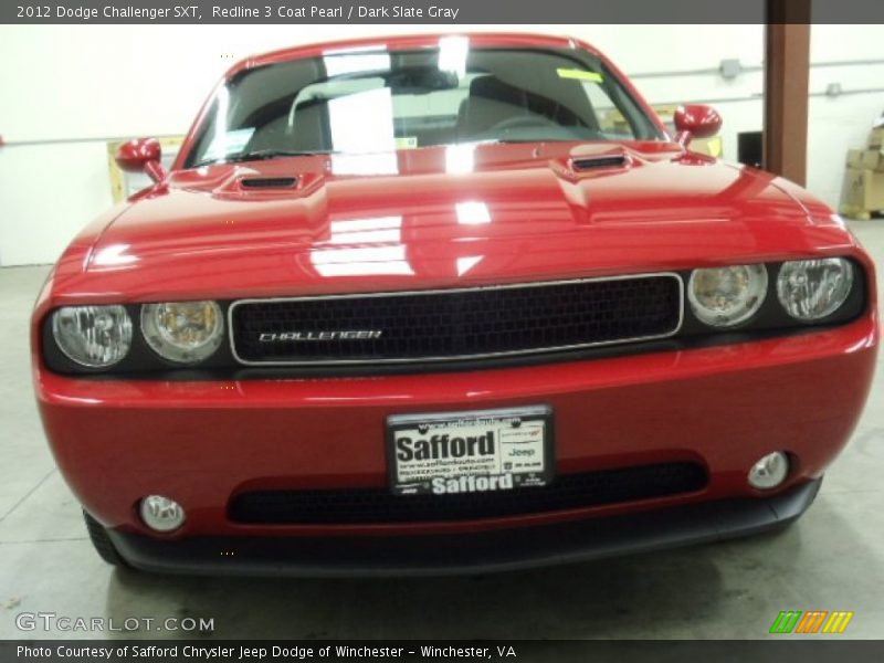 Redline 3 Coat Pearl / Dark Slate Gray 2012 Dodge Challenger SXT