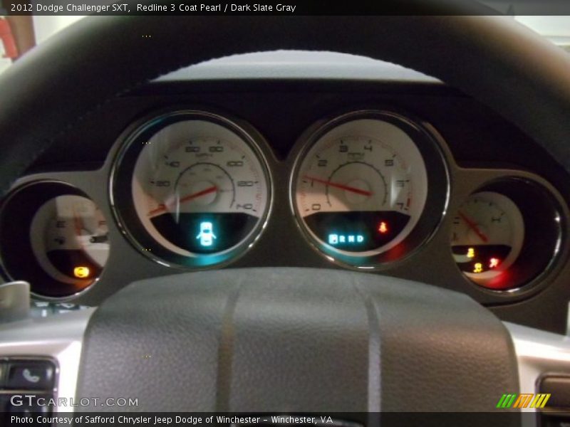 Redline 3 Coat Pearl / Dark Slate Gray 2012 Dodge Challenger SXT