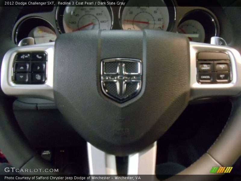 Redline 3 Coat Pearl / Dark Slate Gray 2012 Dodge Challenger SXT