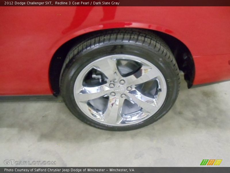 Redline 3 Coat Pearl / Dark Slate Gray 2012 Dodge Challenger SXT