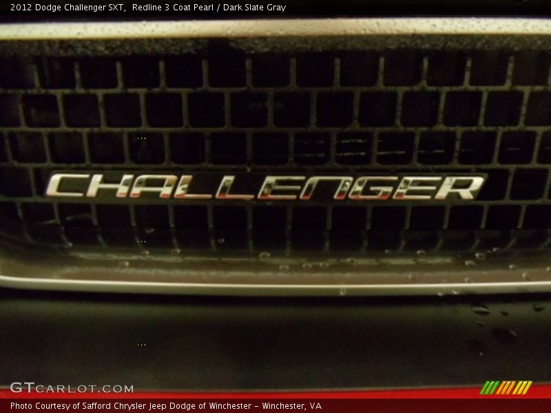Redline 3 Coat Pearl / Dark Slate Gray 2012 Dodge Challenger SXT