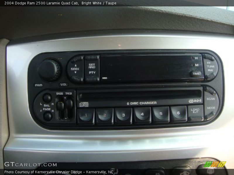 Audio System of 2004 Ram 2500 Laramie Quad Cab