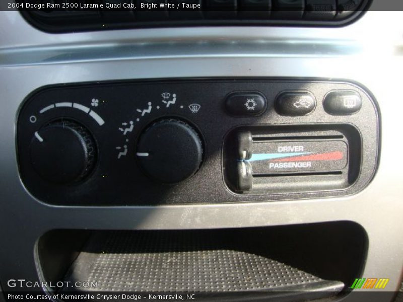 Controls of 2004 Ram 2500 Laramie Quad Cab