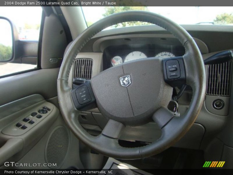  2004 Ram 2500 Laramie Quad Cab Steering Wheel