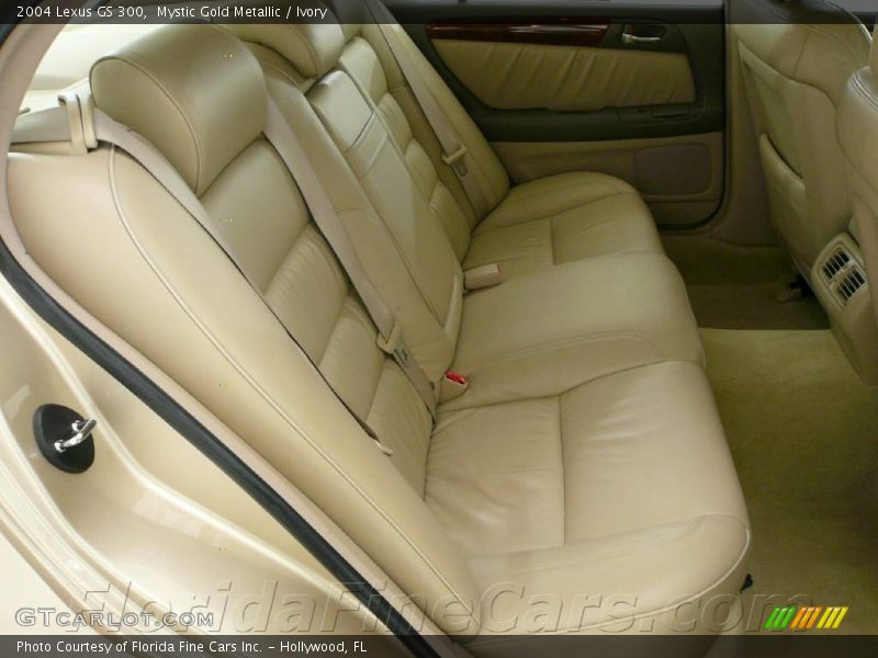 Mystic Gold Metallic / Ivory 2004 Lexus GS 300