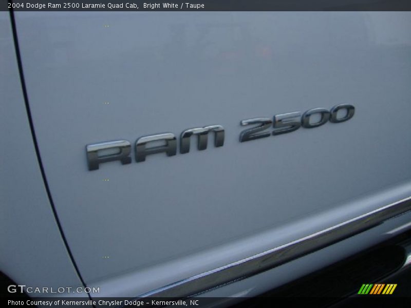  2004 Ram 2500 Laramie Quad Cab Logo
