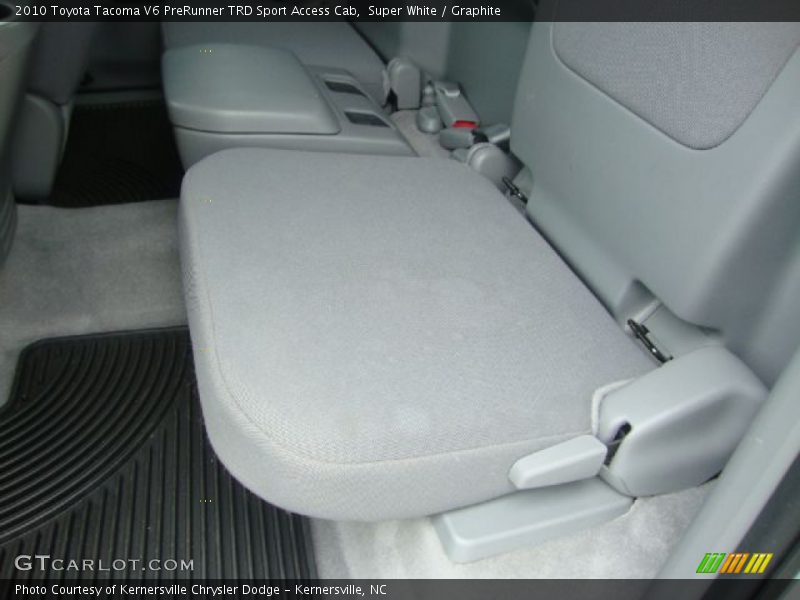 Super White / Graphite 2010 Toyota Tacoma V6 PreRunner TRD Sport Access Cab