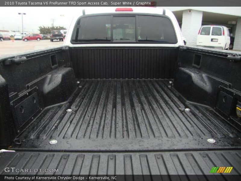 Super White / Graphite 2010 Toyota Tacoma V6 PreRunner TRD Sport Access Cab