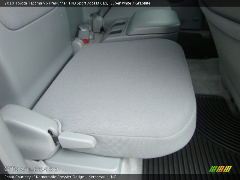 Super White / Graphite 2010 Toyota Tacoma V6 PreRunner TRD Sport Access Cab