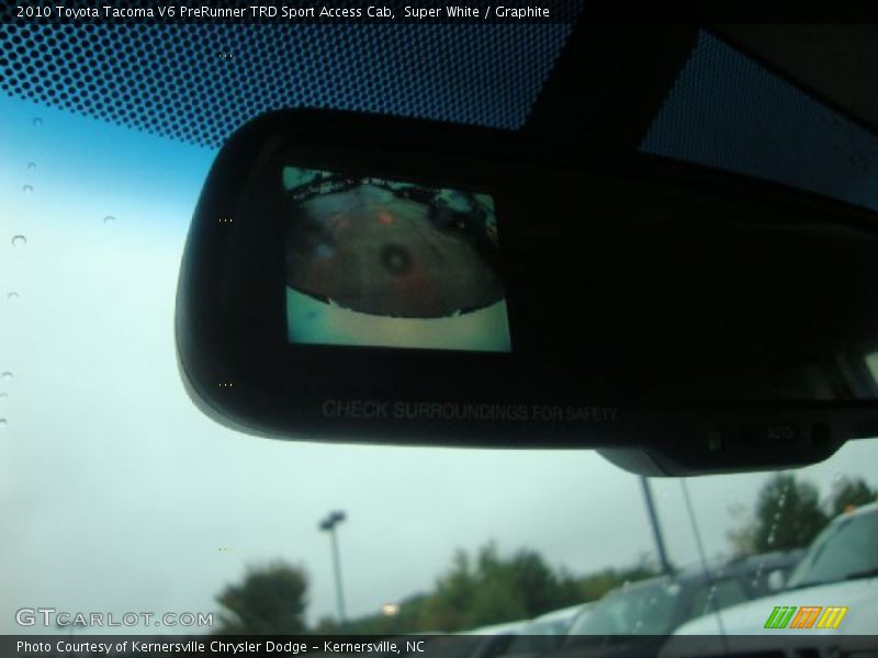 Super White / Graphite 2010 Toyota Tacoma V6 PreRunner TRD Sport Access Cab