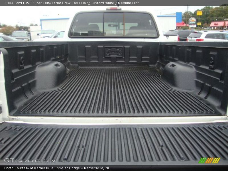 Oxford White / Medium Flint 2004 Ford F350 Super Duty Lariat Crew Cab Dually