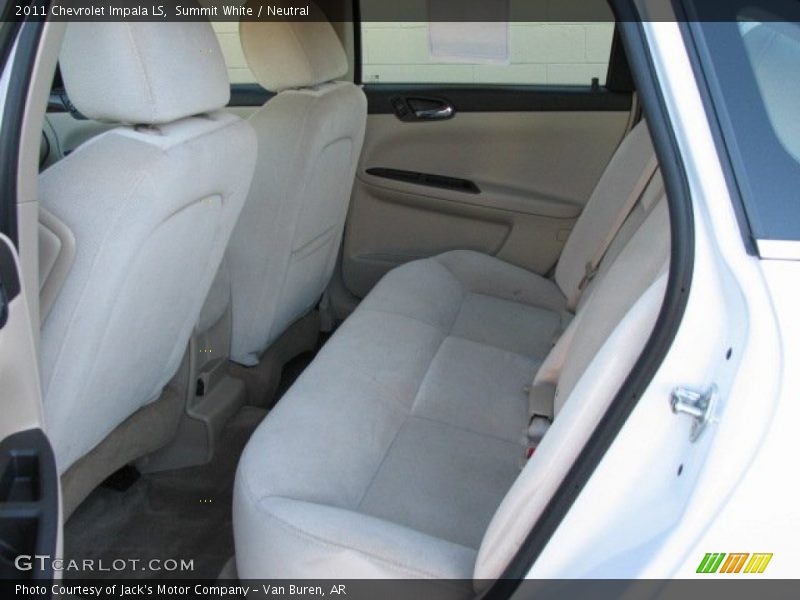 Summit White / Neutral 2011 Chevrolet Impala LS