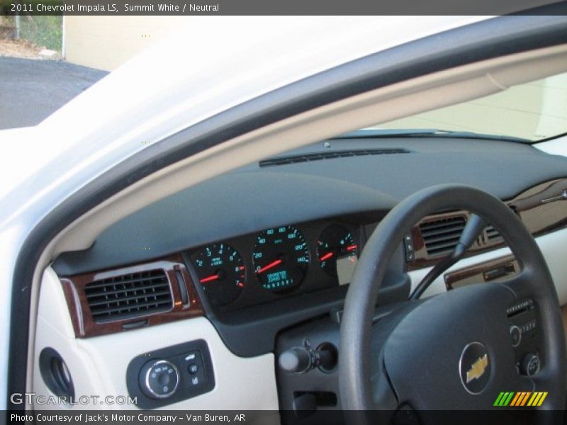 Summit White / Neutral 2011 Chevrolet Impala LS
