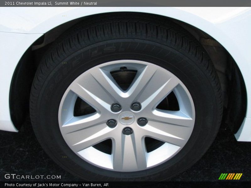 Summit White / Neutral 2011 Chevrolet Impala LS