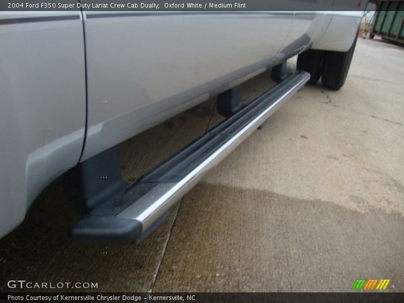 Oxford White / Medium Flint 2004 Ford F350 Super Duty Lariat Crew Cab Dually
