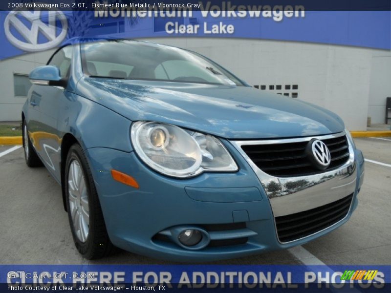 Eismeer Blue Metallic / Moonrock Gray 2008 Volkswagen Eos 2.0T