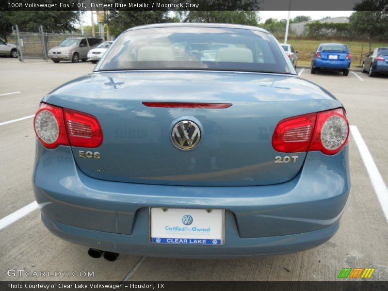 Eismeer Blue Metallic / Moonrock Gray 2008 Volkswagen Eos 2.0T