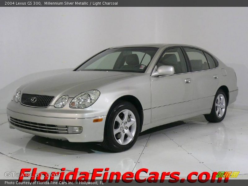 Millennium Silver Metallic / Light Charcoal 2004 Lexus GS 300