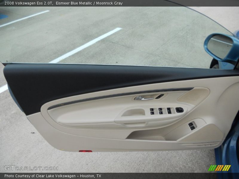 Eismeer Blue Metallic / Moonrock Gray 2008 Volkswagen Eos 2.0T