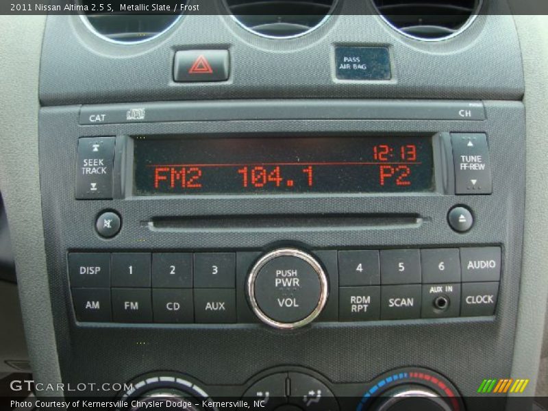 Metallic Slate / Frost 2011 Nissan Altima 2.5 S