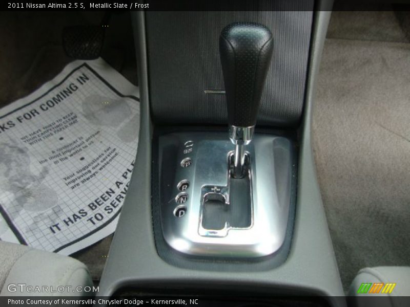 Metallic Slate / Frost 2011 Nissan Altima 2.5 S