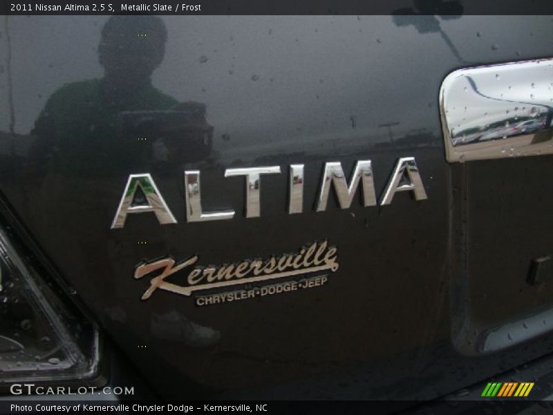 Metallic Slate / Frost 2011 Nissan Altima 2.5 S