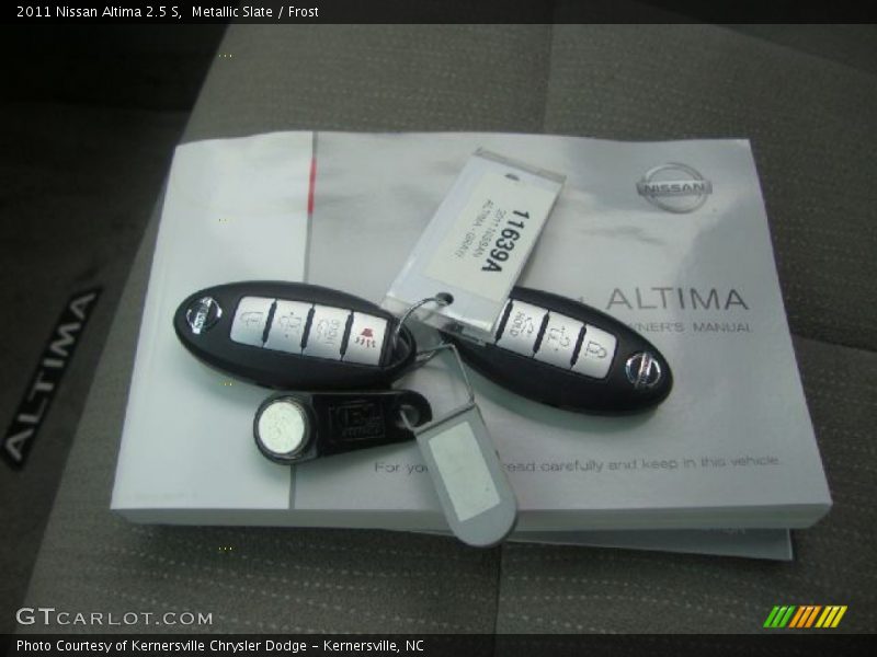 Metallic Slate / Frost 2011 Nissan Altima 2.5 S