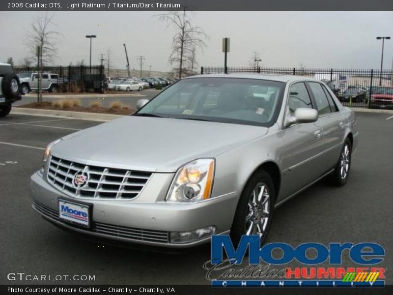 Light Platinum / Titanium/Dark Titanium 2008 Cadillac DTS