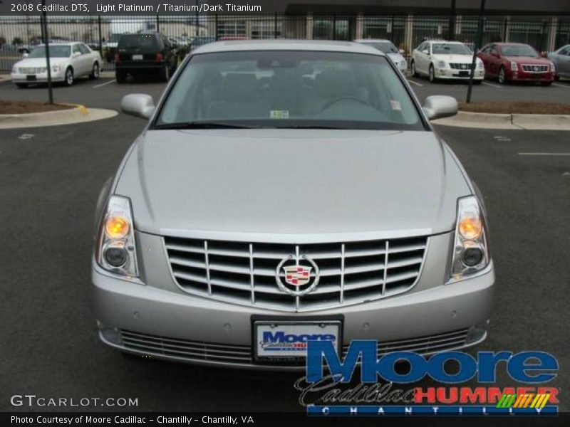 Light Platinum / Titanium/Dark Titanium 2008 Cadillac DTS