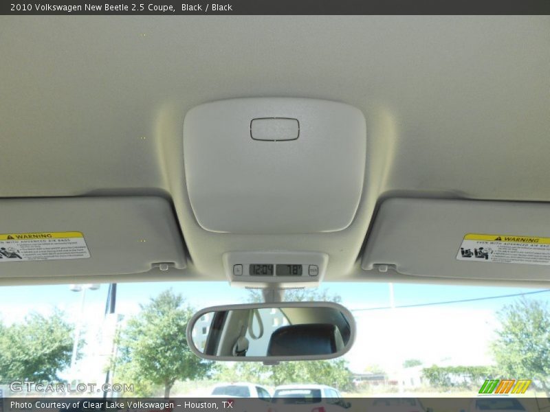 Black / Black 2010 Volkswagen New Beetle 2.5 Coupe
