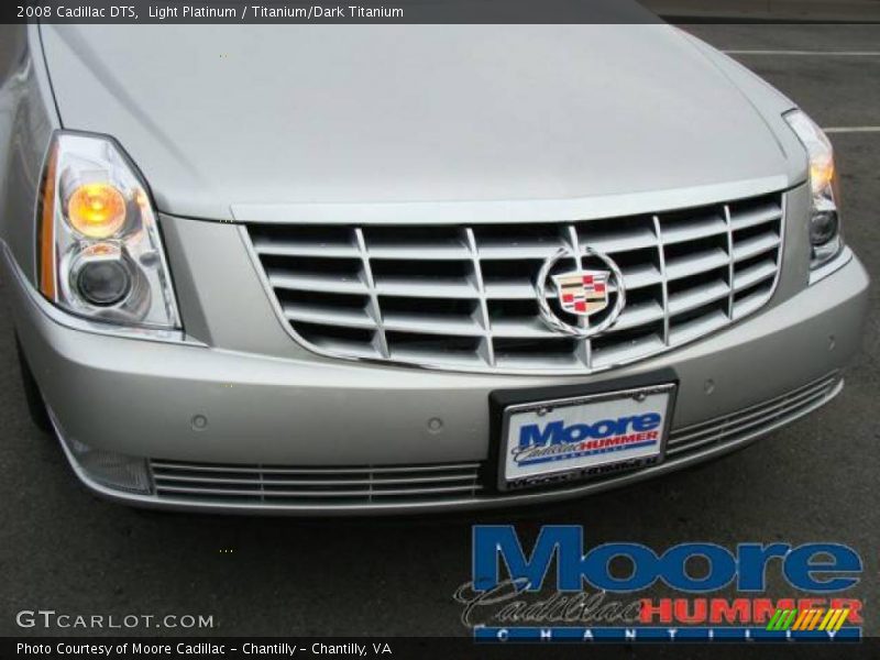 Light Platinum / Titanium/Dark Titanium 2008 Cadillac DTS