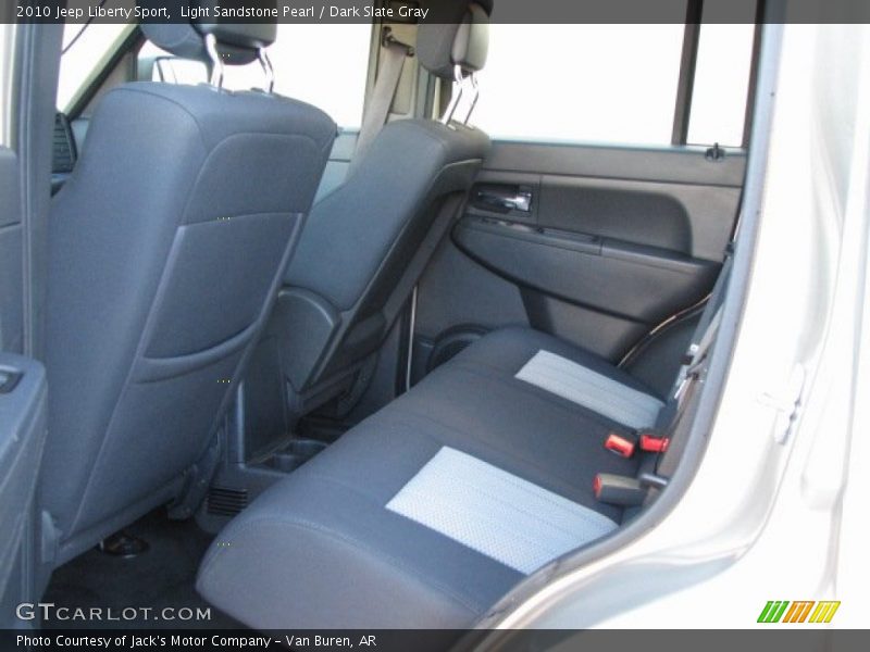 Light Sandstone Pearl / Dark Slate Gray 2010 Jeep Liberty Sport
