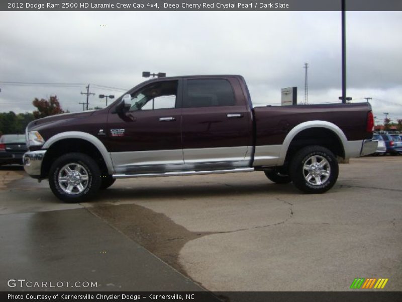  2012 Ram 2500 HD Laramie Crew Cab 4x4 Deep Cherry Red Crystal Pearl