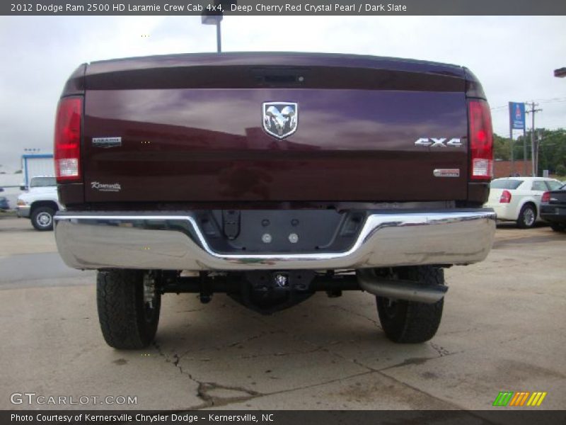 Deep Cherry Red Crystal Pearl / Dark Slate 2012 Dodge Ram 2500 HD Laramie Crew Cab 4x4