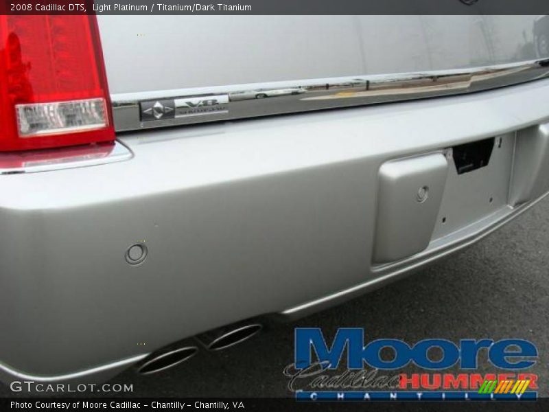 Light Platinum / Titanium/Dark Titanium 2008 Cadillac DTS