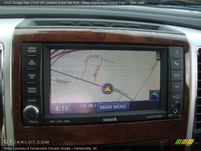 Deep Cherry Red Crystal Pearl / Dark Slate 2012 Dodge Ram 2500 HD Laramie Crew Cab 4x4