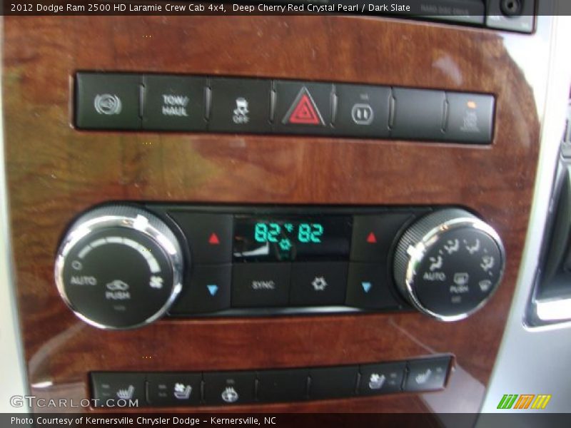 Deep Cherry Red Crystal Pearl / Dark Slate 2012 Dodge Ram 2500 HD Laramie Crew Cab 4x4