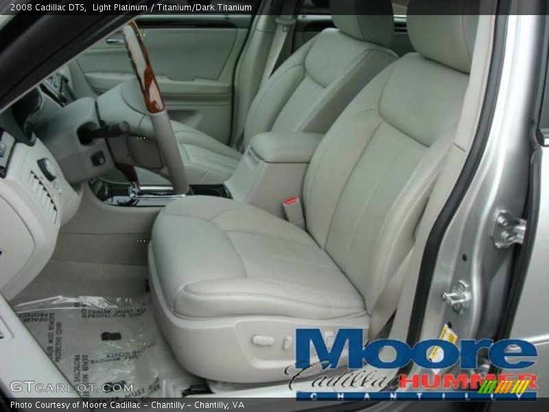 Light Platinum / Titanium/Dark Titanium 2008 Cadillac DTS