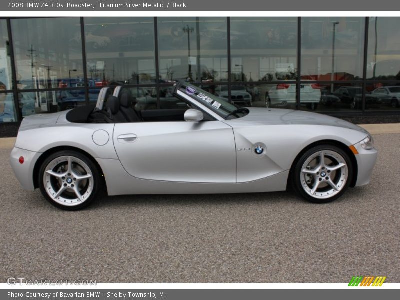  2008 Z4 3.0si Roadster Titanium Silver Metallic