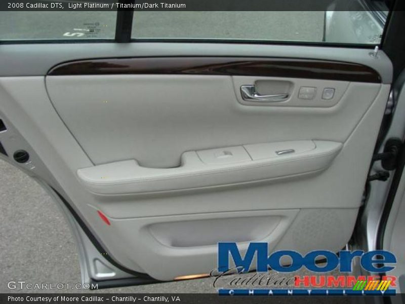 Light Platinum / Titanium/Dark Titanium 2008 Cadillac DTS
