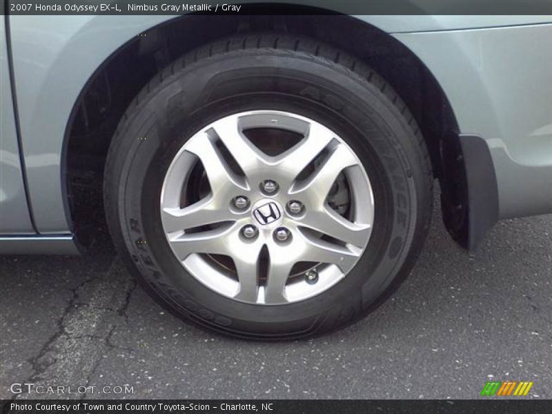 Nimbus Gray Metallic / Gray 2007 Honda Odyssey EX-L