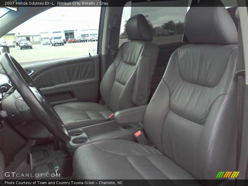 Nimbus Gray Metallic / Gray 2007 Honda Odyssey EX-L