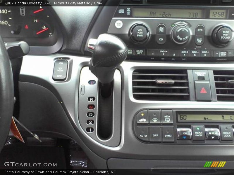 Nimbus Gray Metallic / Gray 2007 Honda Odyssey EX-L